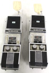 Pair Of Vintage Midland C B Radios Handheld