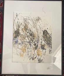 Framed Abstract Painting