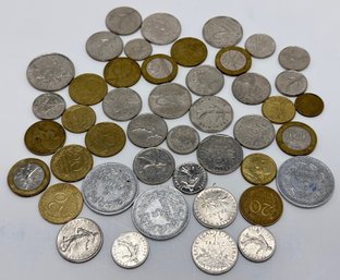 Over 40 French Coins