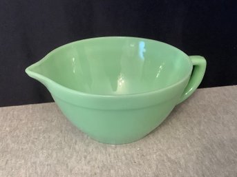 Jadeite Glass Mixing Bowl #2
