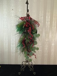 Vintage Wreath Stand