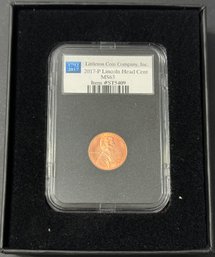 2017-P Lincoln Head Cent MS63 Littleton Coin Company