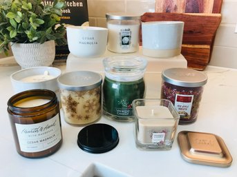 Collection Of New YANKEE CANDLES & HEARTH And HOME Candles