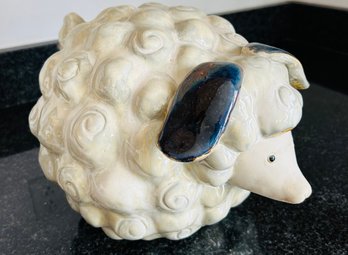 White Ceramic Sheep 11' Length