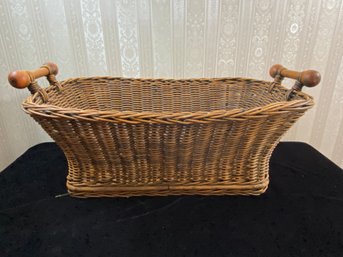 Vintage Woven Basket