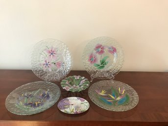 Floral Plates