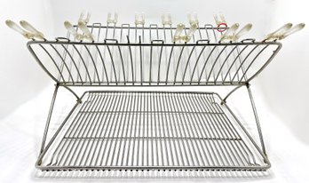 Foldable Dish Drying Rack