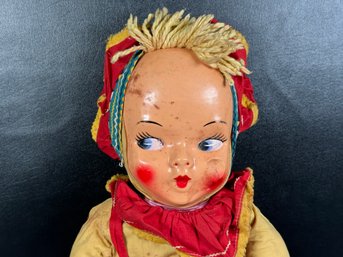 A Vintage 1940s 'Dance With Me' Doll With Soft Body