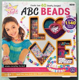 ABC Beads Jewelry Kit By Just My Style Toys - New Old Stock