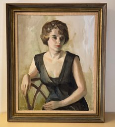 Lovely Signed John Harrison 1970 Oil Painting  (A)