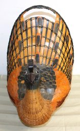 Peacock Basket