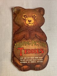 Vintage Moving Picture Teddies Book