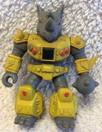 1987 Hasbro Takara Battle Beasts Rocky Rhino Action Figure