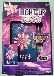 Light-up Diary Kit By Just My Style Toys - New Old Stock