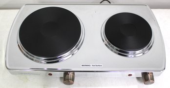 New Cuisine Command Performance Double Burner Buffet Electric Plate