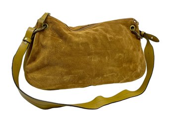 Maxx New York Suede Shoulder Bag