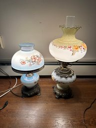 Stunning 2 Lamp Lot Beautiful Design!!