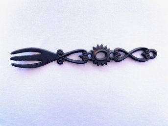 Vintage Cast Iron Decorama Decorative Fork