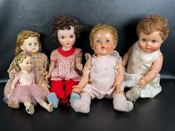 An Assortment Of Vintage Dolls By American Character Doll & Others