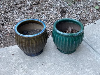 Pair Of Outdoor Planters