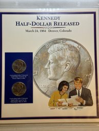 2 Uncirculated Kennedy Half Dollars 2004-D, 2004-P