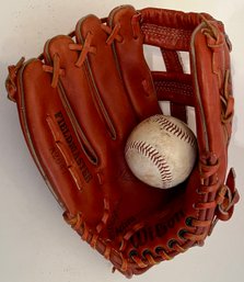Baseball - Wilson Field Master A2647 Left Handed Glove - Rawhide - Shawon Dunston Endorsed - Cooper Ball