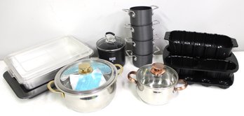 Lot Of New 16 Pcs Cookware/bakeware