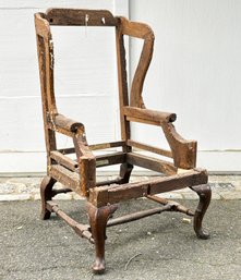 An Antique Chair Frame Upholstery Project