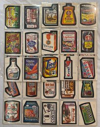 Complete 1979 Wacky Packages Series 1 Set 1-66