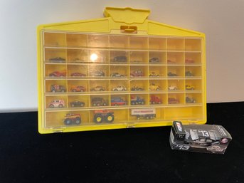 Set Of MicroMachine Toys With Carrying Case