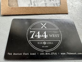 744 Restaurant - Gift Certificate - West Haven