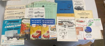 1940's Studebaker Literature And More