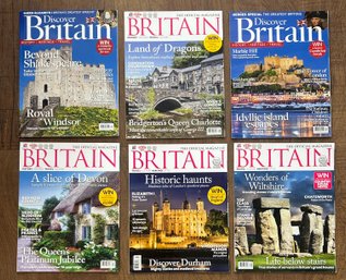 Lot Of 6 Great Britain Magazines