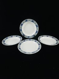 Arabia Finland Katrilli Dinner Plates - Set Of 4