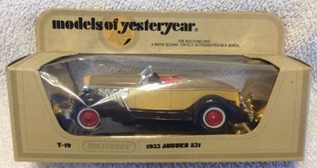 1979 Matchbox Models Of Yesteryear Y-19 1935 Auburn 851 Diecast New In Package