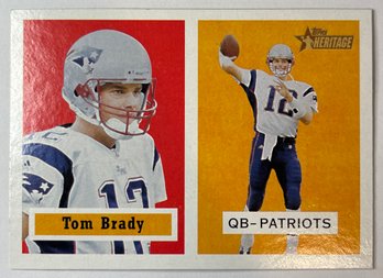 2002 Topps Heritage Tom Brady