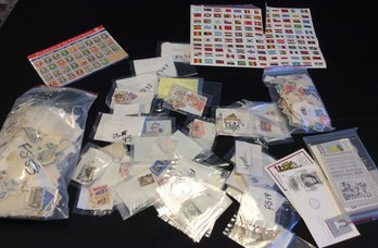 Large Collection Of Mostly Foreign Stamps - L