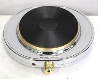 New Cuisine Command Performance One Burner Hot Plate