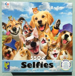 Selfies Photogenic Animals Dogs & Cats Jigsaw Puzzle - New Old Stock