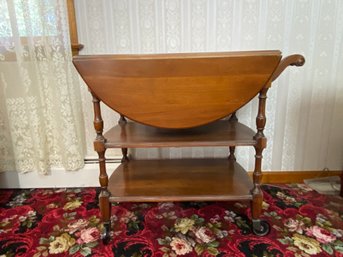 Wooden Antique Tea Cart