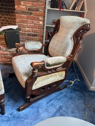 Victorian Rocker In Amazing Condition