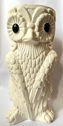 Mid-Century Ceramic Owl Umbrella Stand By Isco