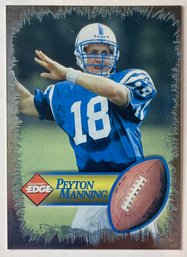 1998 Edge Peyton Manning Foil Rookie