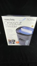 Royal Heavy Duty Crosscut Shredder