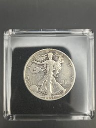 Beautiful 1933-S Walking Liberty Silver Half Dollar