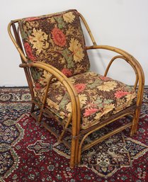 Vintage Rattan Arm Chair - Lot 1