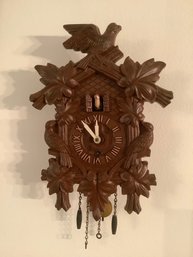 Wood Carved Coocoo Clock #20
