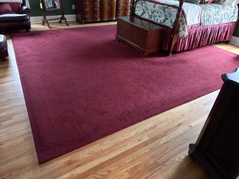 Oversized Burgundy Area Rug (1 Of 2)