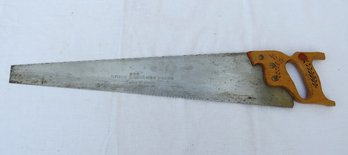 A Wooden Handled Cutting Saw