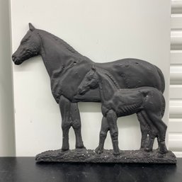 Cast Aluminum Horses 11x9.5